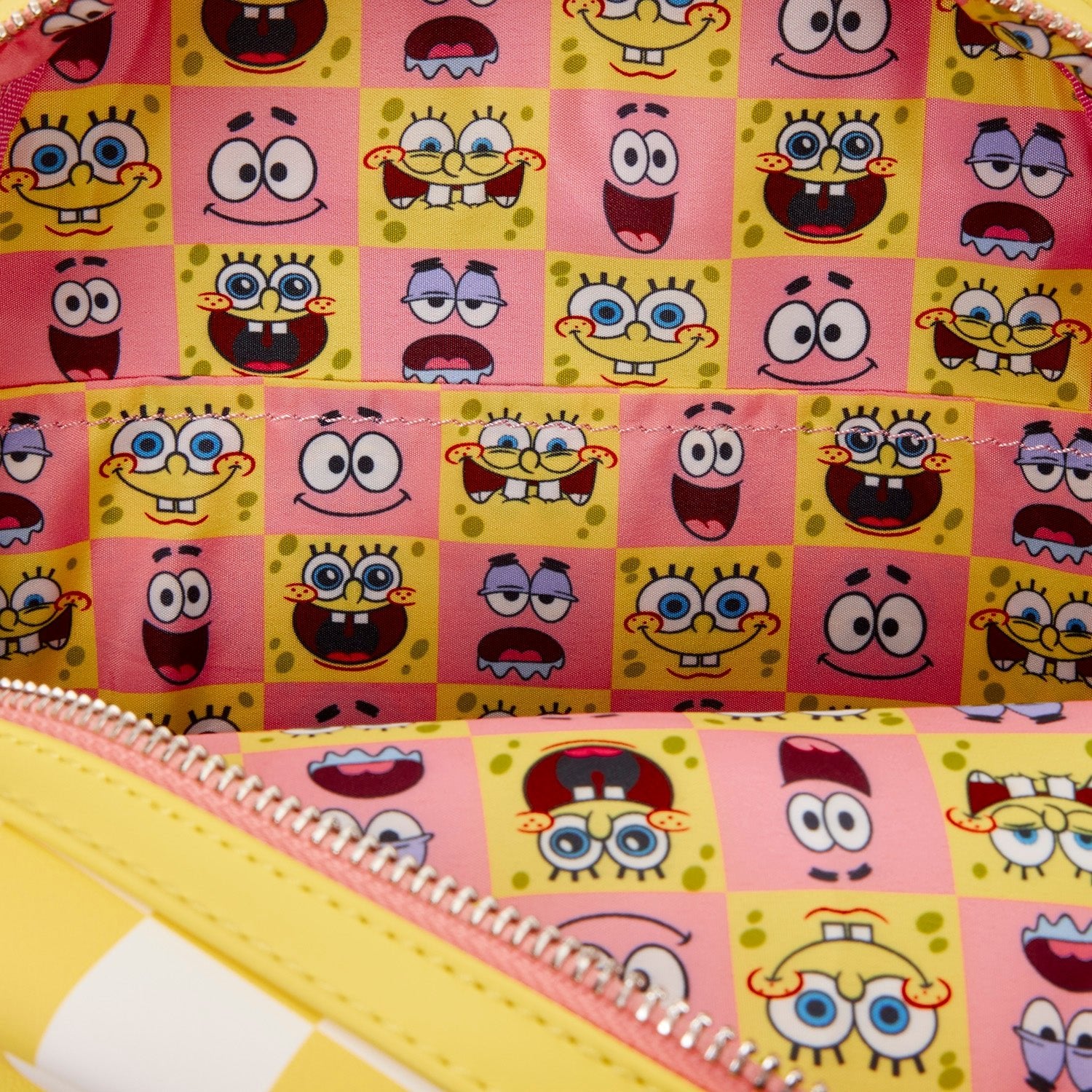 Loungefly x Spongebob Squarepants & Patrick Star Checkered Mini Backpack - GeekCore