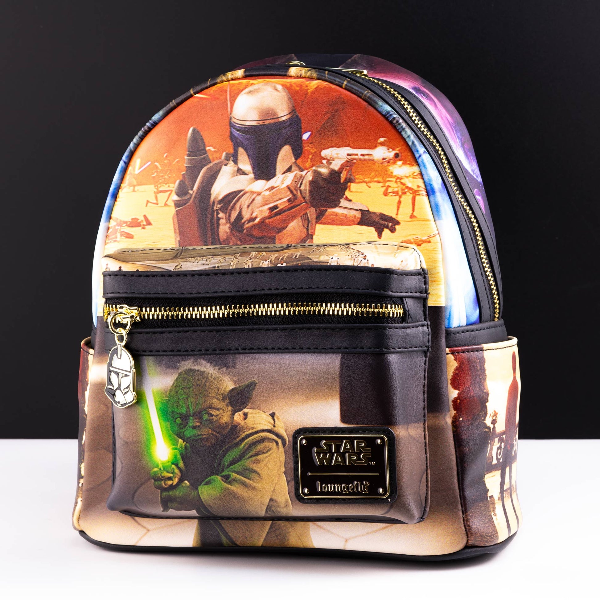 Loungefly x Star Wars Attack of the Clones Scenes Mini Backpack - GeekCore