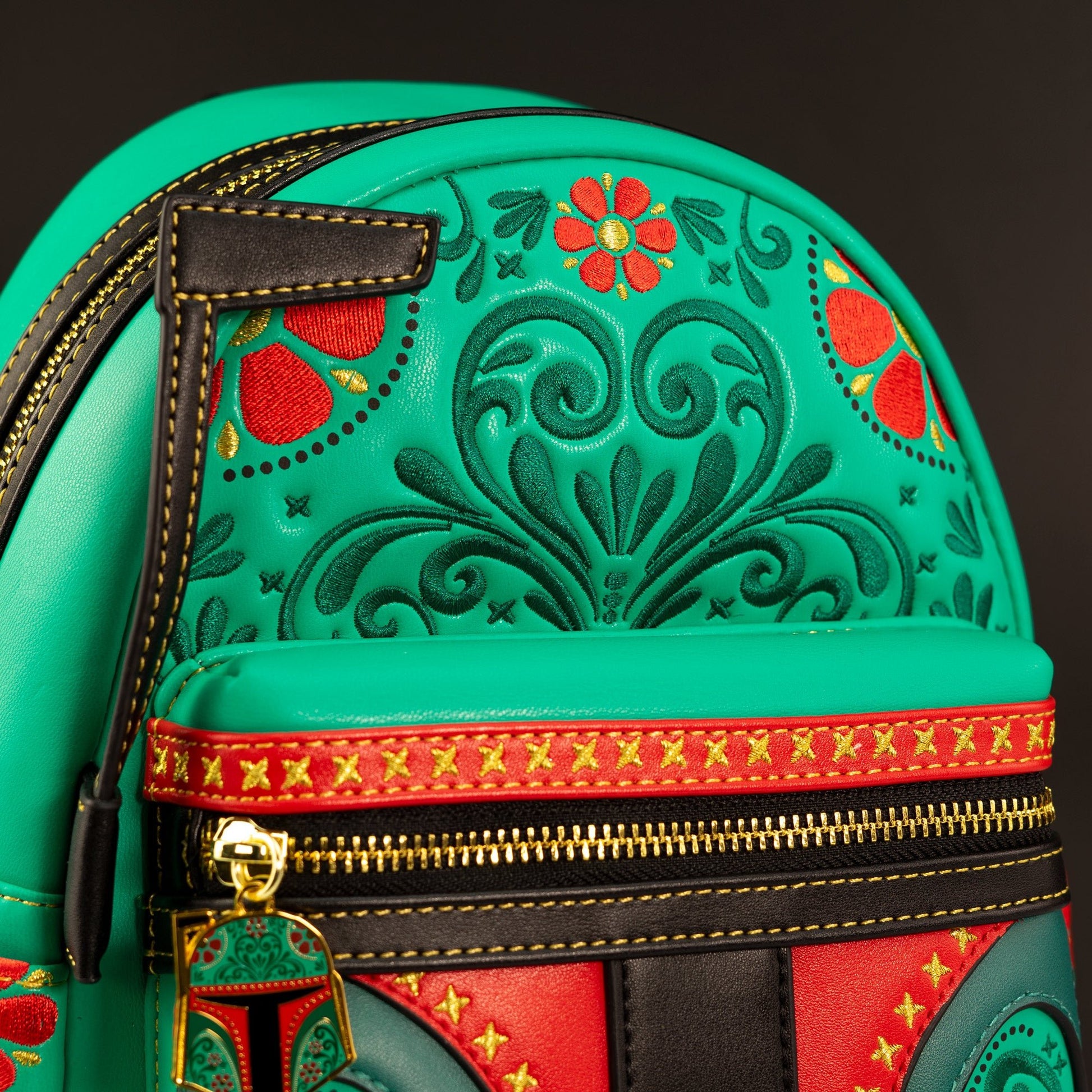 Loungefly x Star Wars Boba Fett Floral Cosplay Mini Backpack – GeekCore