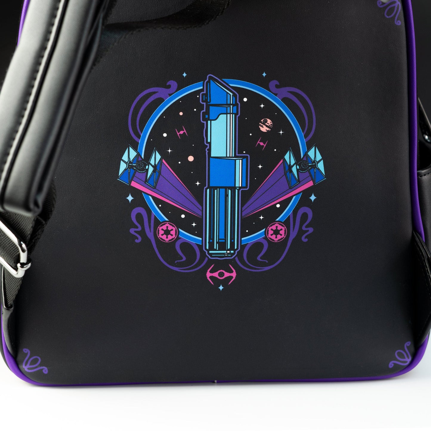 Loungefly x Star Wars Darth Vader Psychedelic Retrowave Portrait Mini Backpack - GeekCore