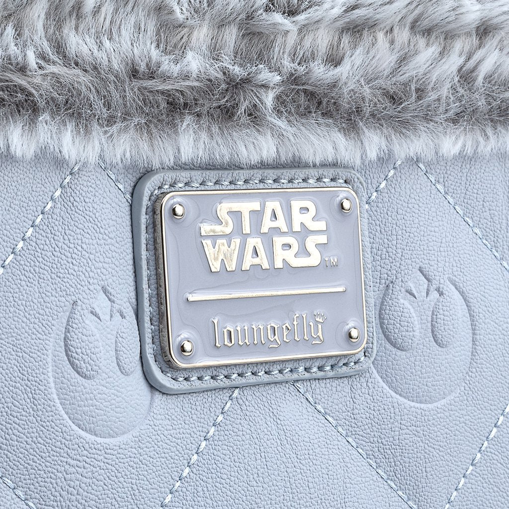 Loungefly X Star Wars Empire Strikes Back 40th Anniversary Hoth Sherpa Cross Body Bag - GeekCore