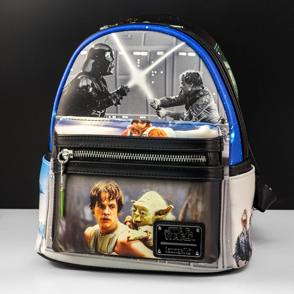 Loungefly x Star Wars Empire Strikes Back Final Frames Mini Backpack - GeekCore
