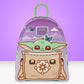 Loungefly x Star Wars Grogu Peek - a - Boo Mini Backpack - GeekCore