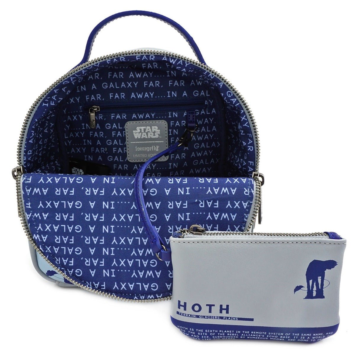 Loungefly x Star Wars Hoth Convertible Backpack Set - GeekCore