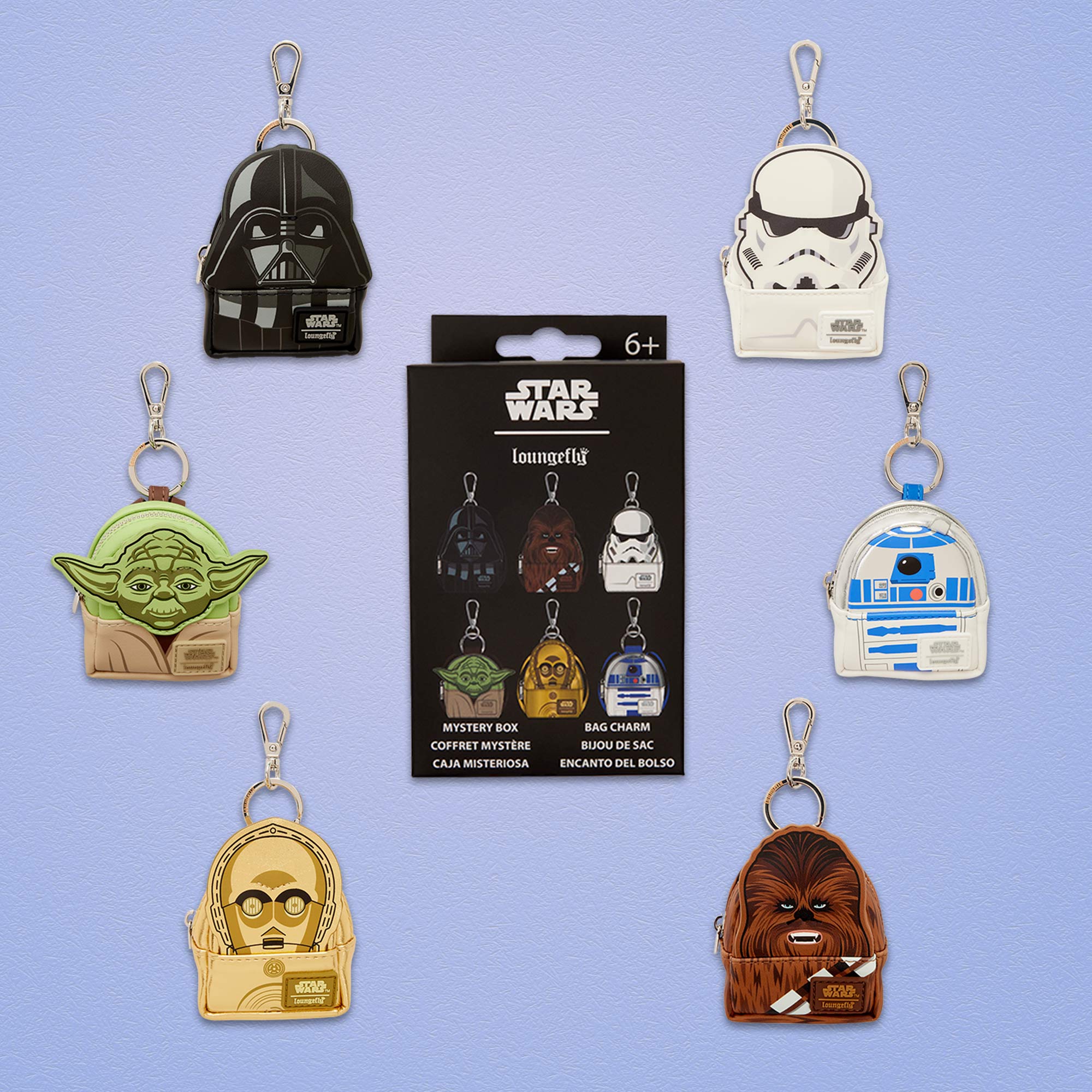 Loungefly x Star Wars Mystery Mini Backpack Bag Charm - GeekCore