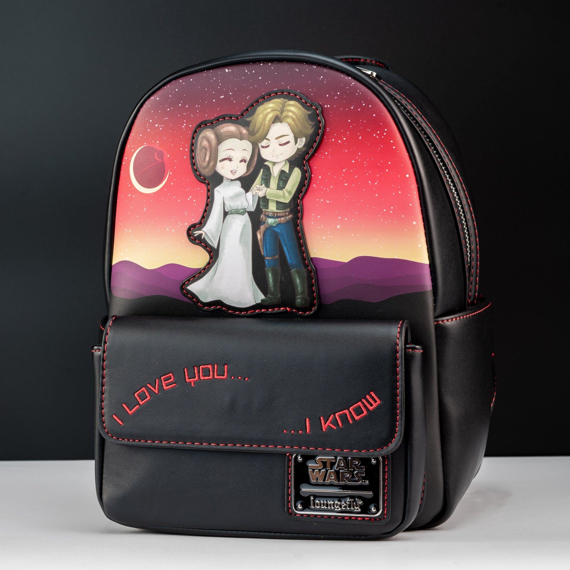 Loungefly x Star Wars Princess Leia and Han Solo Mini Backpack – GeekCore