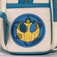 Loungefly x Star Wars R2 - D2 Stained Glass Portrait Mini Backpack - GeekCore