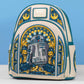 Loungefly x Star Wars R2 - D2 Stained Glass Portrait Mini Backpack - GeekCore