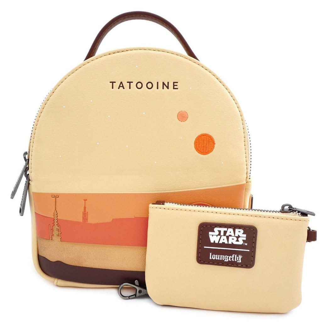Loungefly x Star Wars Tatooine Convertible Backpack Set - GeekCore