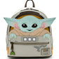 Loungefly x Star Wars The Mandalorian Baby Yoda The Child Mini Backpack - GeekCore