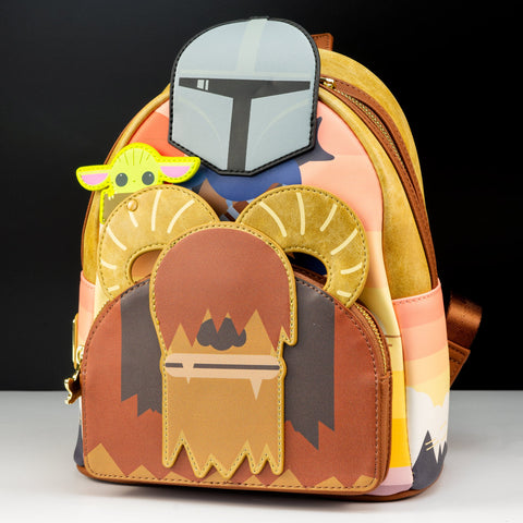Loungefly x Star Wars The Mandalorian Bantha Ride Mini Backpack