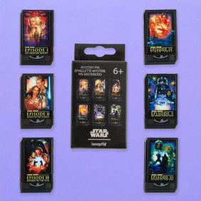Loungefly x Star Wars VHS Tapes Blind Box Mystery Pin - GeekCore