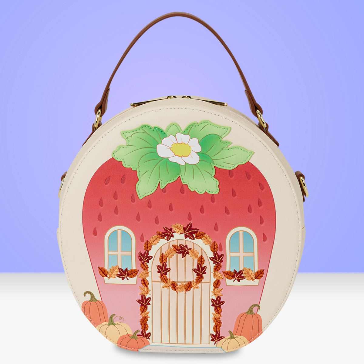 Loungefly x Strawberry Shortcake Autumn Decor Crossbody Bag - GeekCore