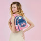 Loungefly x Strawberry Shortcake Faux Denim Mini Backpack - GeekCore