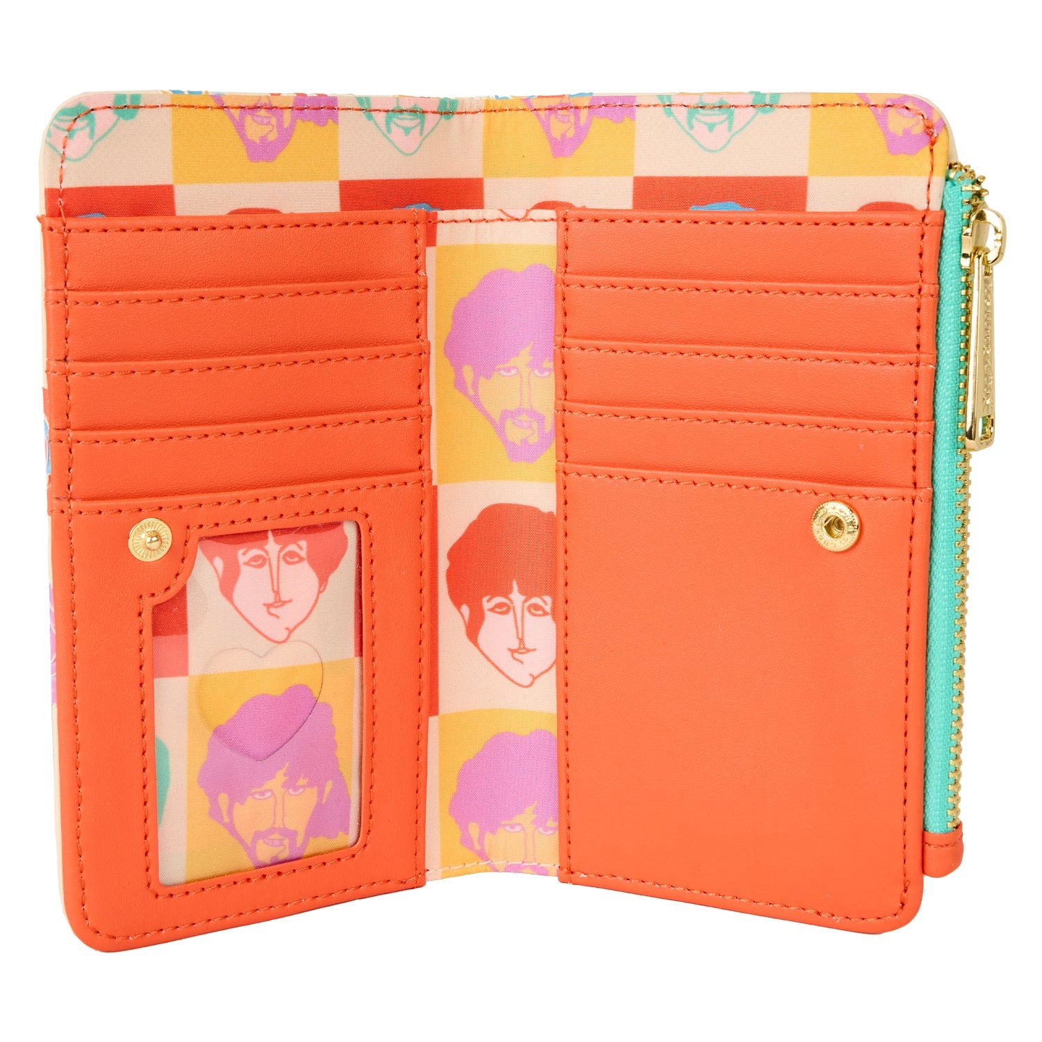 Loungefly x The Beatles All You Need Is Love Wallet - GeekCore