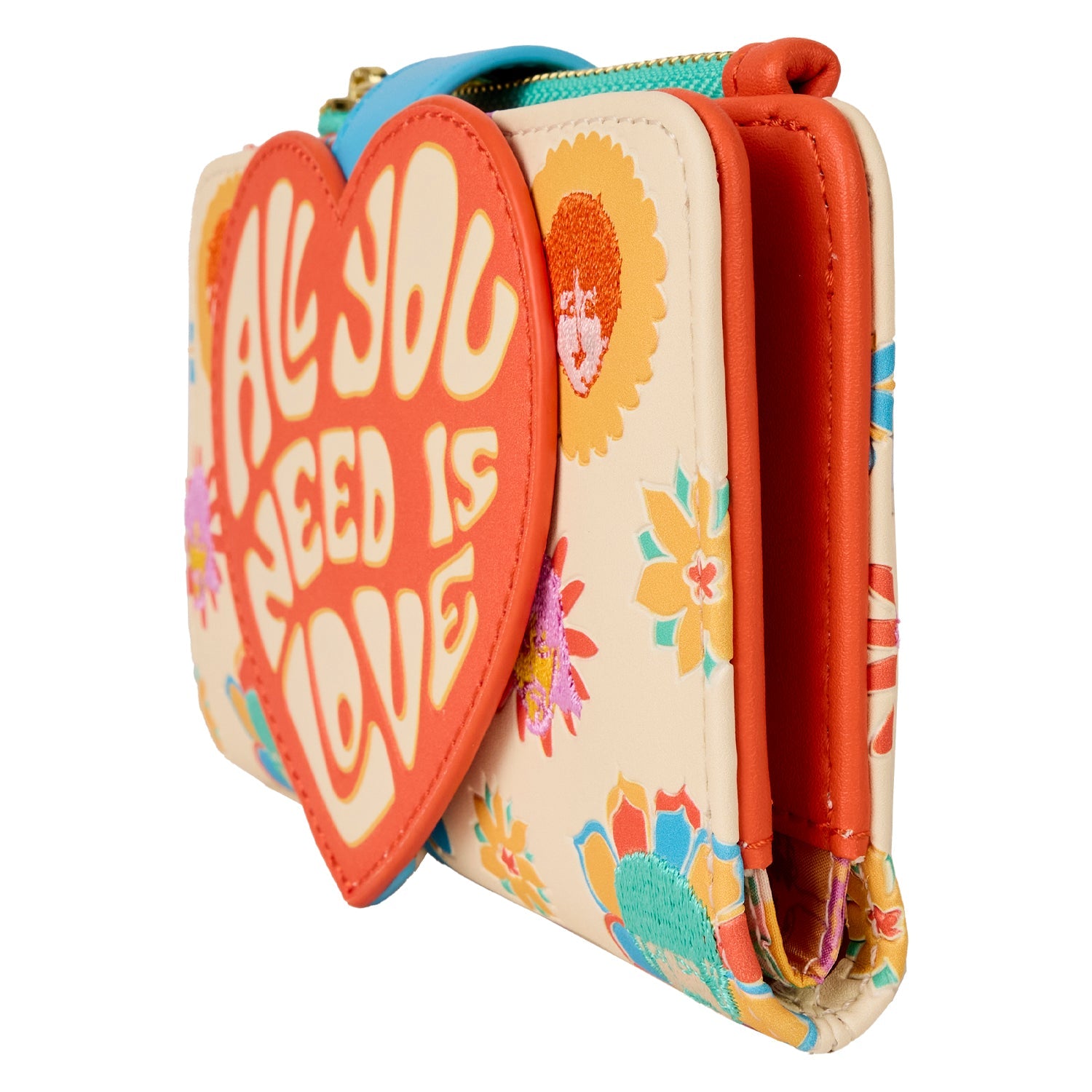 Loungefly x The Beatles All You Need Is Love Wallet - GeekCore