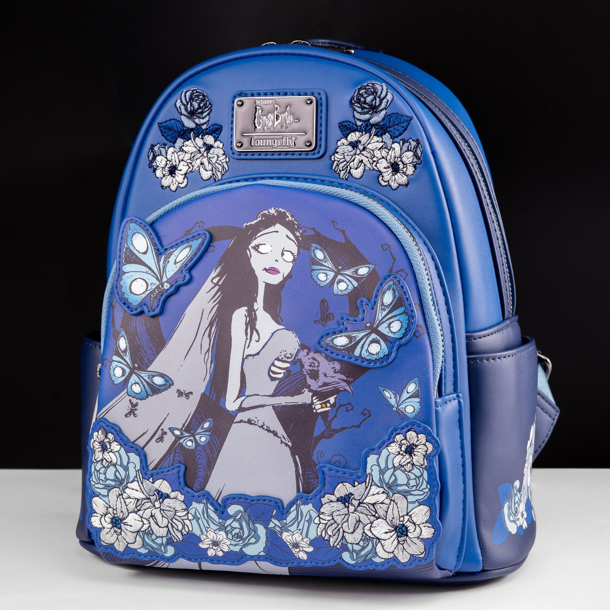 corpse bride emily butterflies mini backpack Loungefly x The Corpse Bride Floral Butterflies Mini Backpack – GeekCore