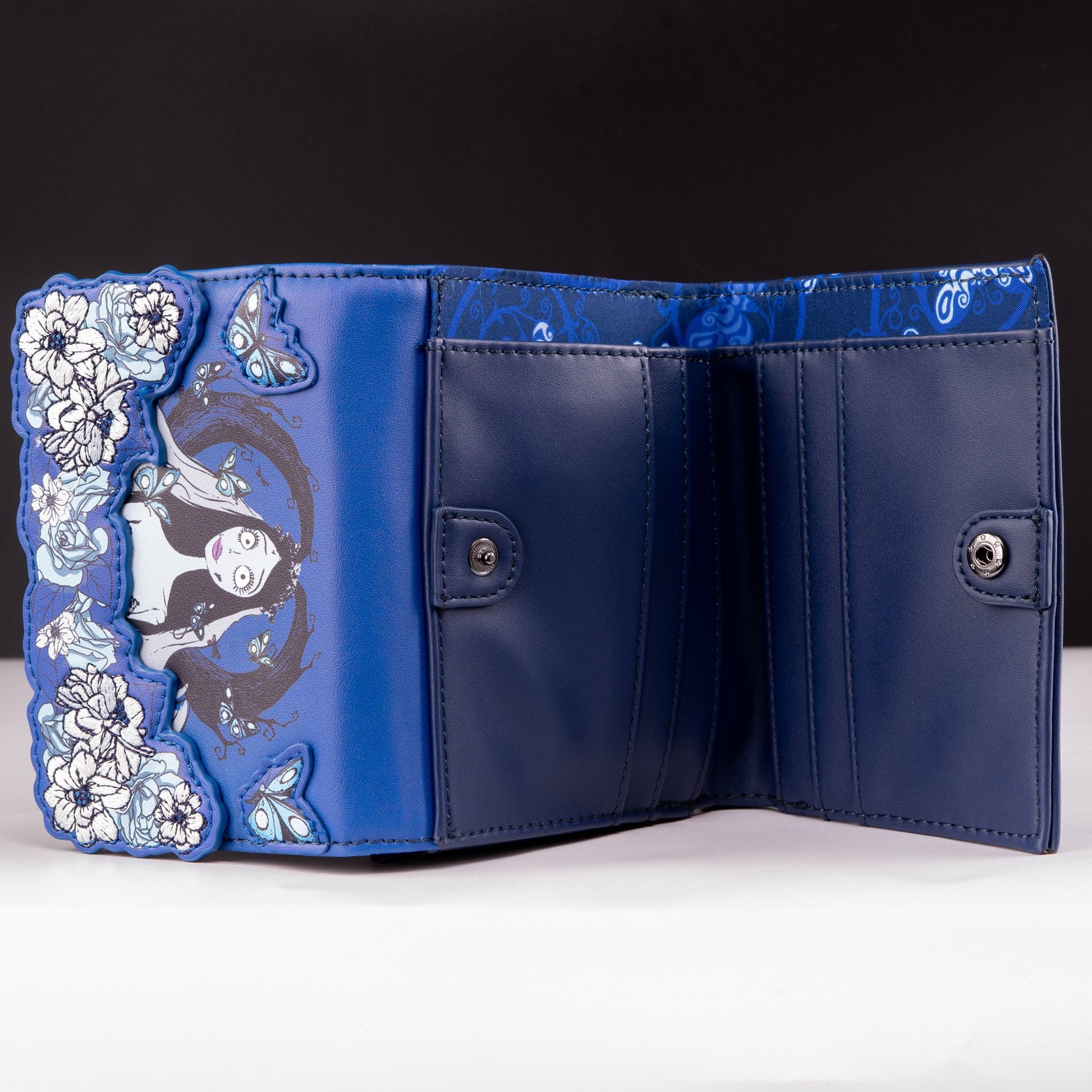 Loungefly x The Corpse Bride Floral Butterflies Wallet - GeekCore