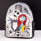 Loungefly x The Nightmare Before Christmas Jack and Sally Heart Sequin Mini Backpack - GeekCore