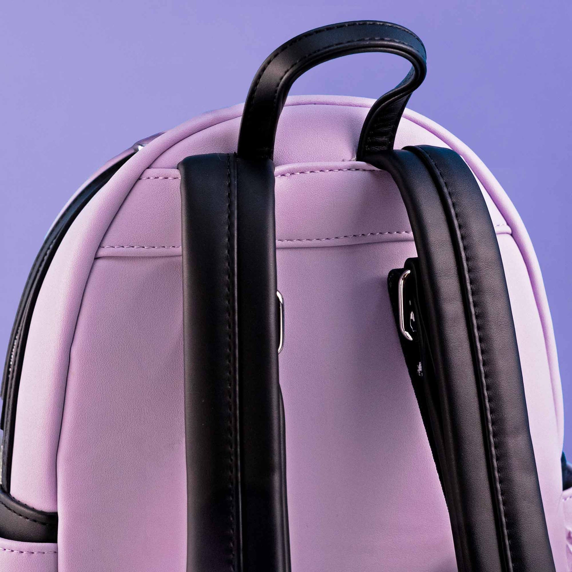 Loungefly x The Nightmare Before Christmas Jack and Sally Lavender Floral Mini Backpack - GeekCore