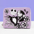 Loungefly x The Nightmare Before Christmas Jack and Sally Lavender Floral Wallet - GeekCore