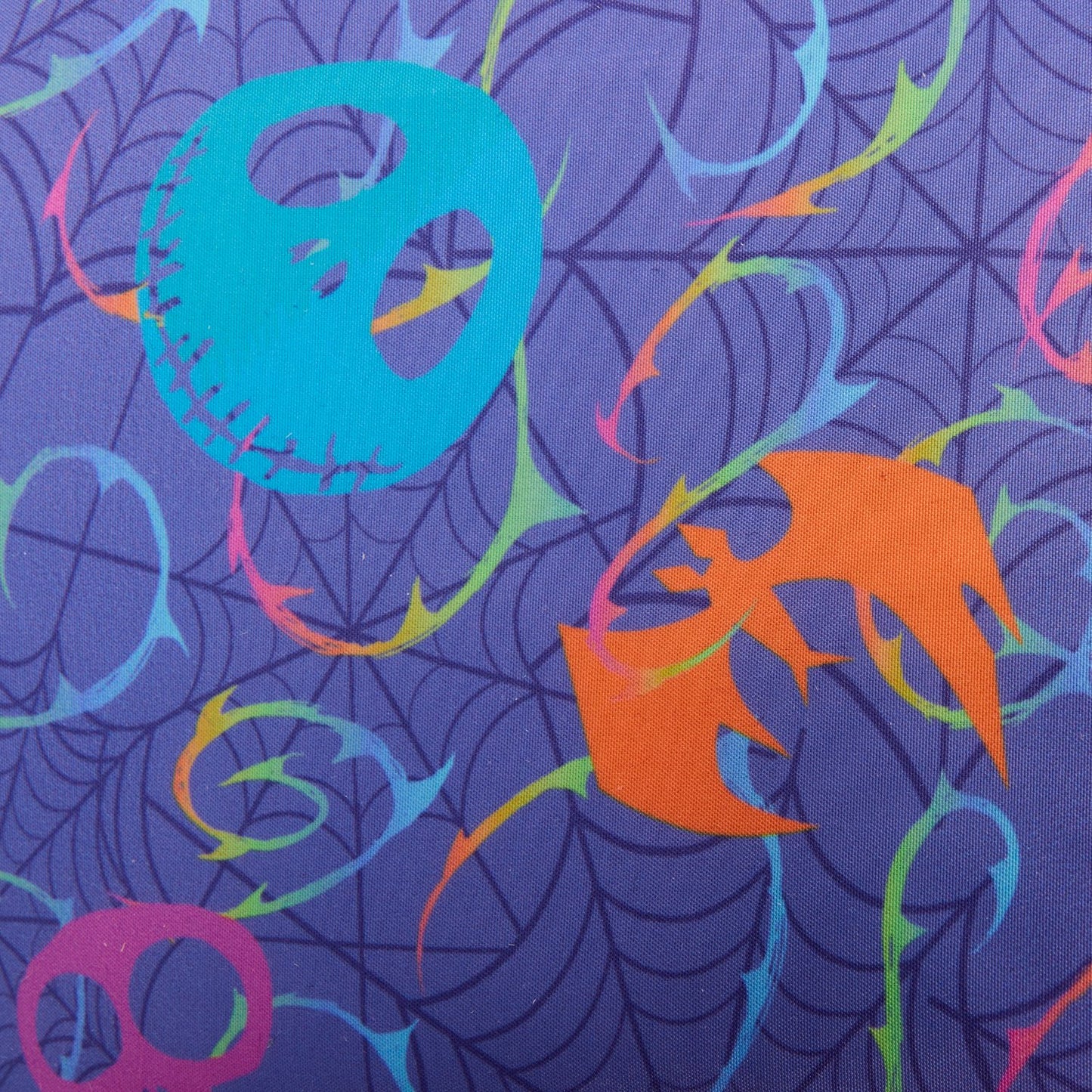 Loungefly x The Nightmare Before Christmas Neon Glow - In - Dark Full - Size Nylon Backpack - GeekCore