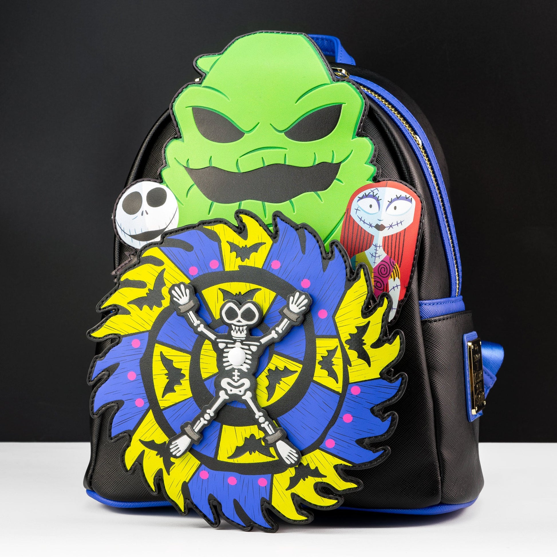 disney the nightmare before christmas oogie boogie wheel mini backpack Loungefly x The Nightmare Before Christmas Oogie Boogie Showdown GITD – GeekCore