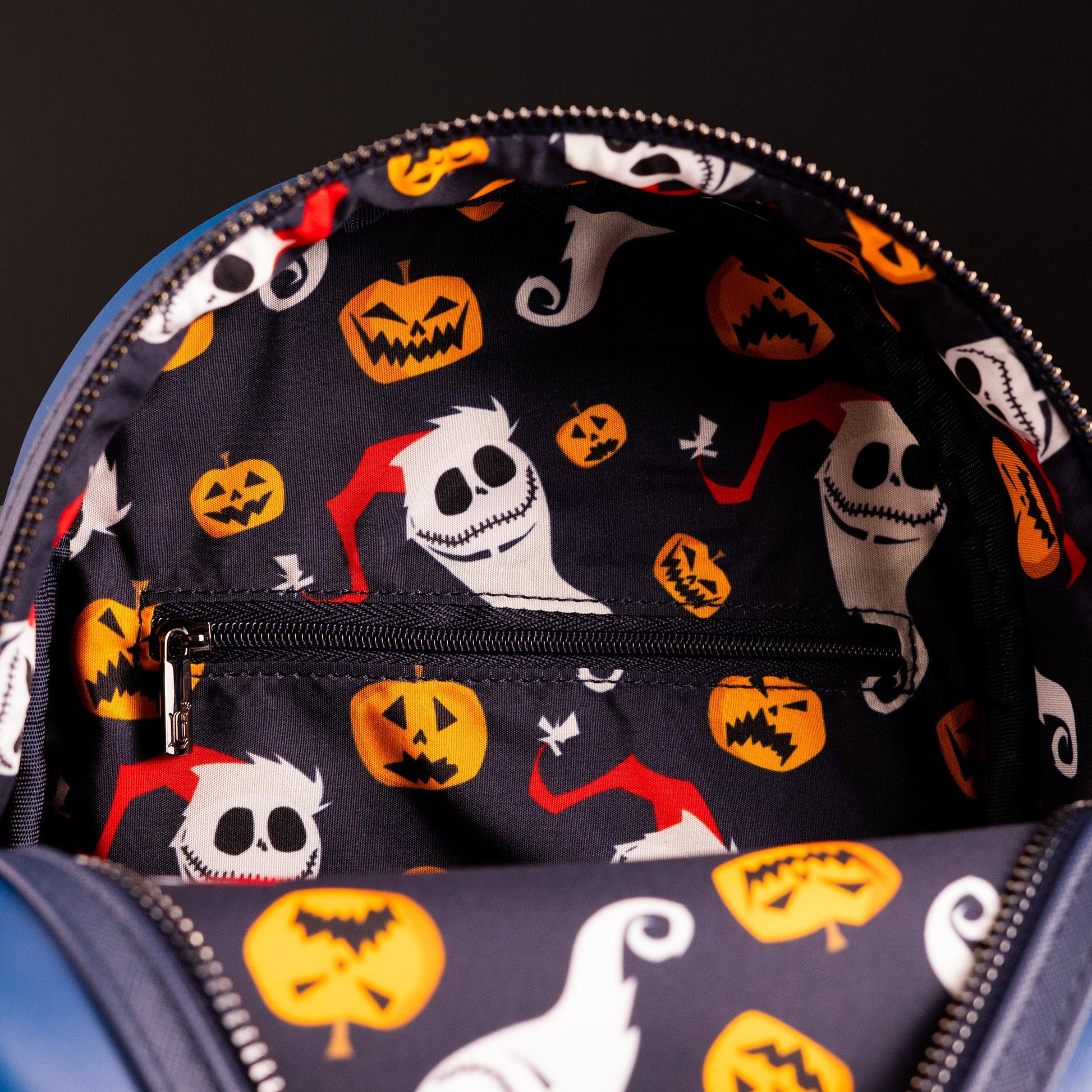 Loungefly x The Nightmare Before Christmas Santa Jack Graveyard Scene GITD Mini Backpack - GeekCore