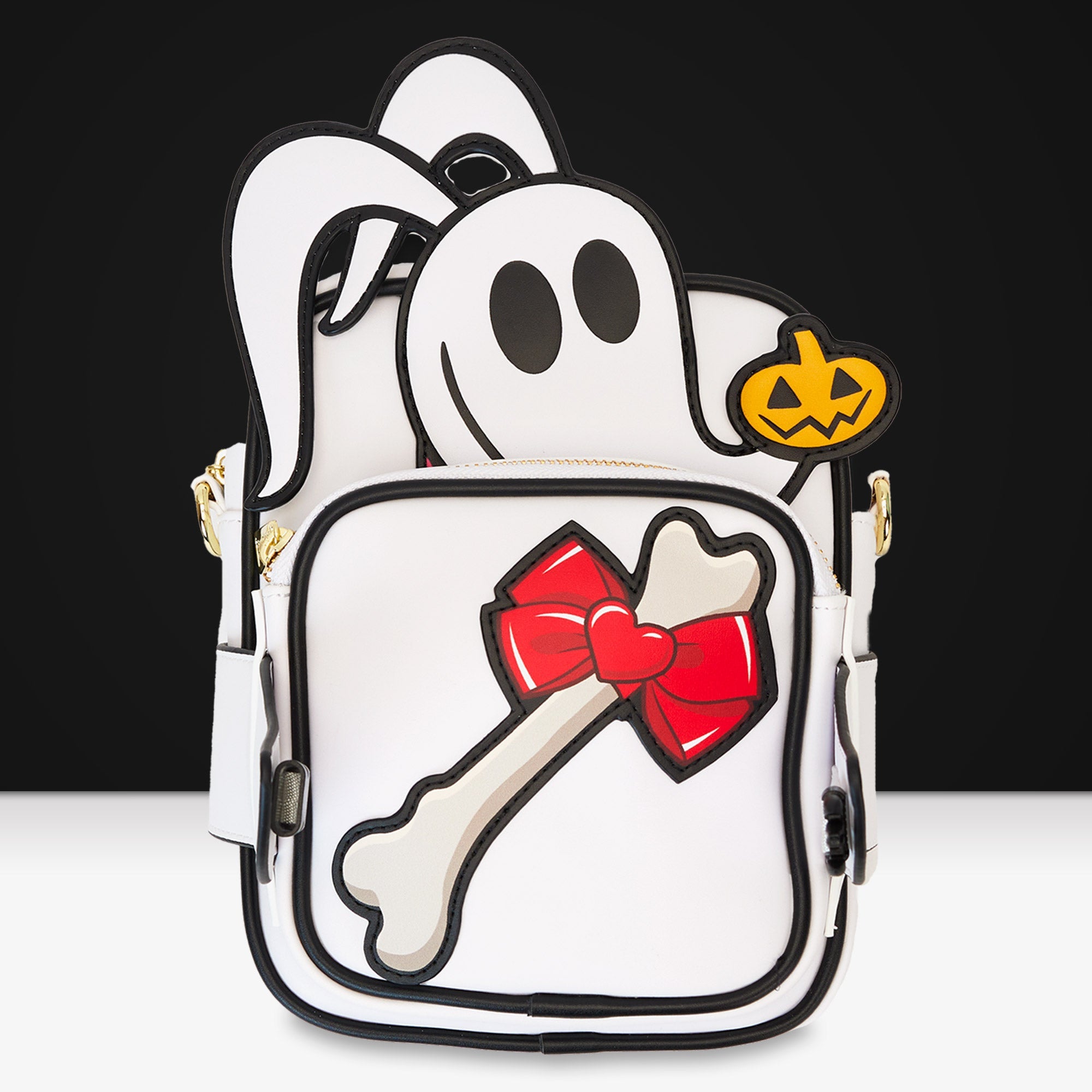 Loungefly x The Nightmare Before Christmas Zero Passport Crossbuddies Bag - GeekCore