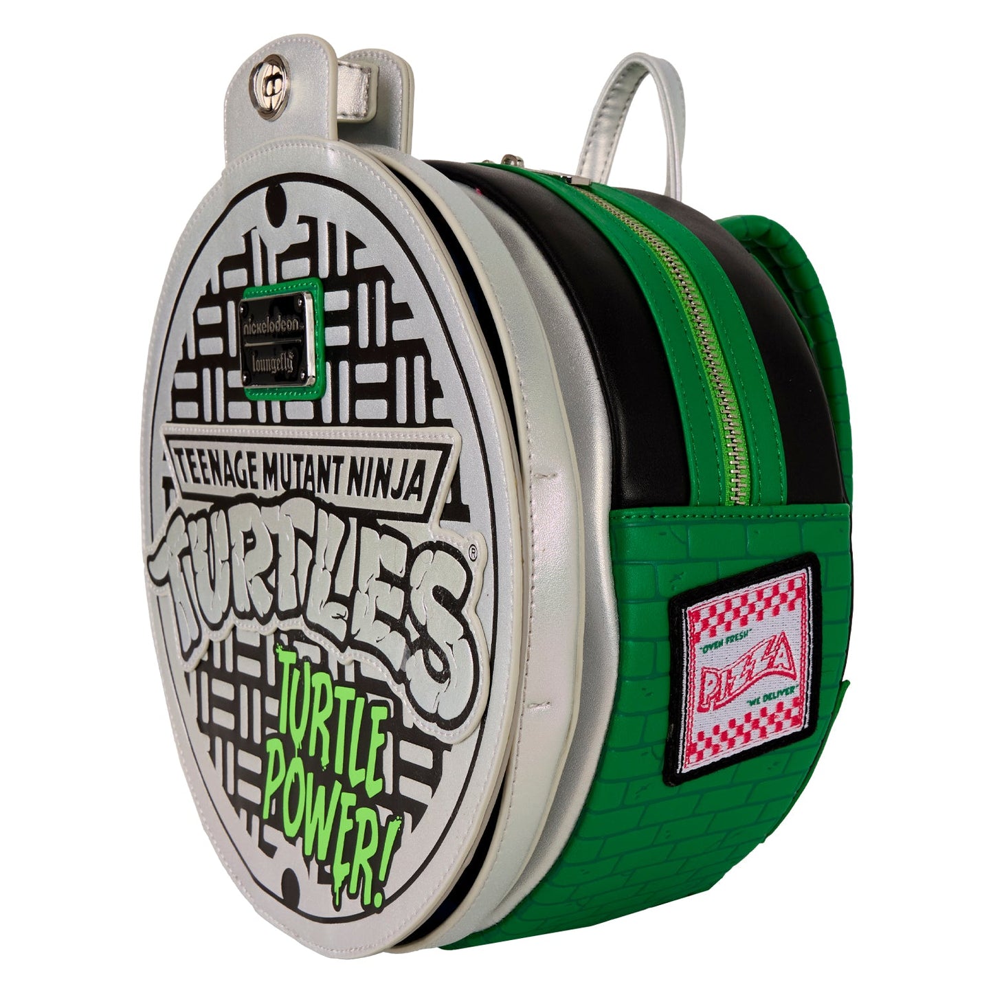 Loungefly x TMNT Manhole Cover Mini Backpack - GeekCore