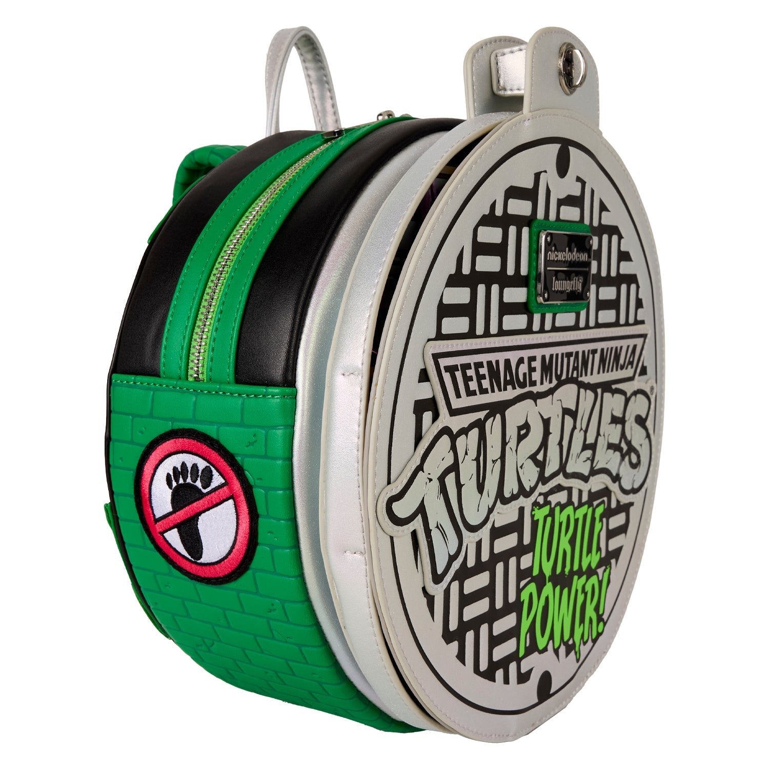 Loungefly x TMNT Manhole Cover Mini Backpack - GeekCore