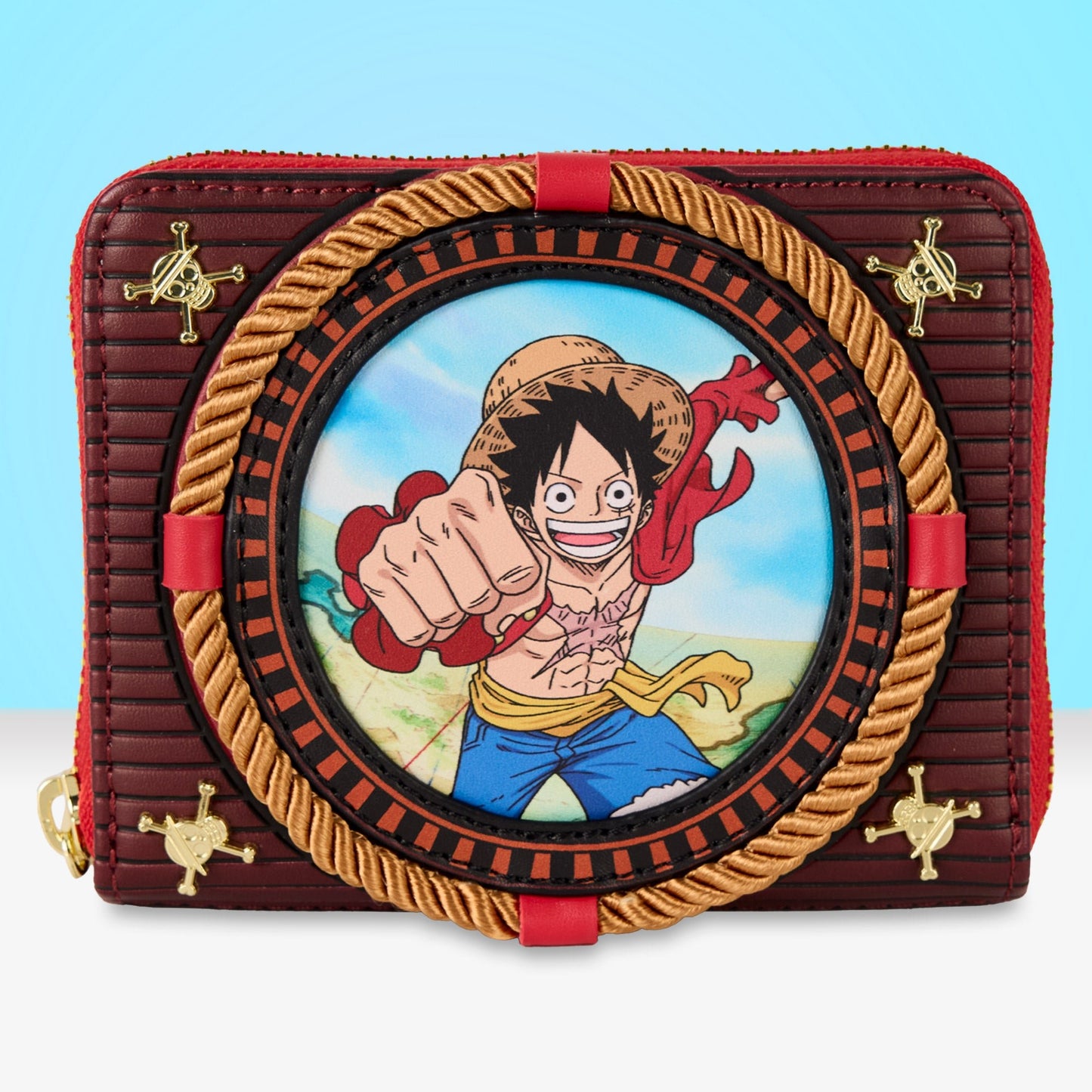 Loungefly x Toei One Piece Zip Around Wallet - GeekCore