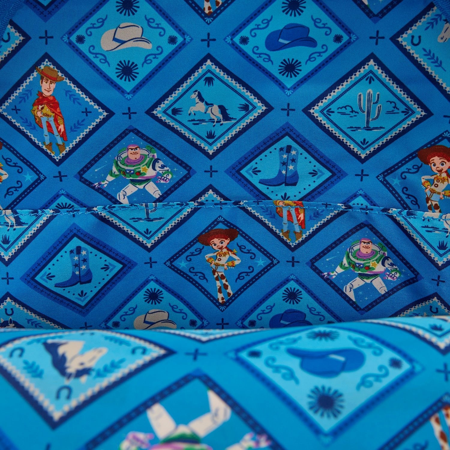 Loungefly x Toy Story 5 Triple Pocket Mid - Size Backpack - GeekCore