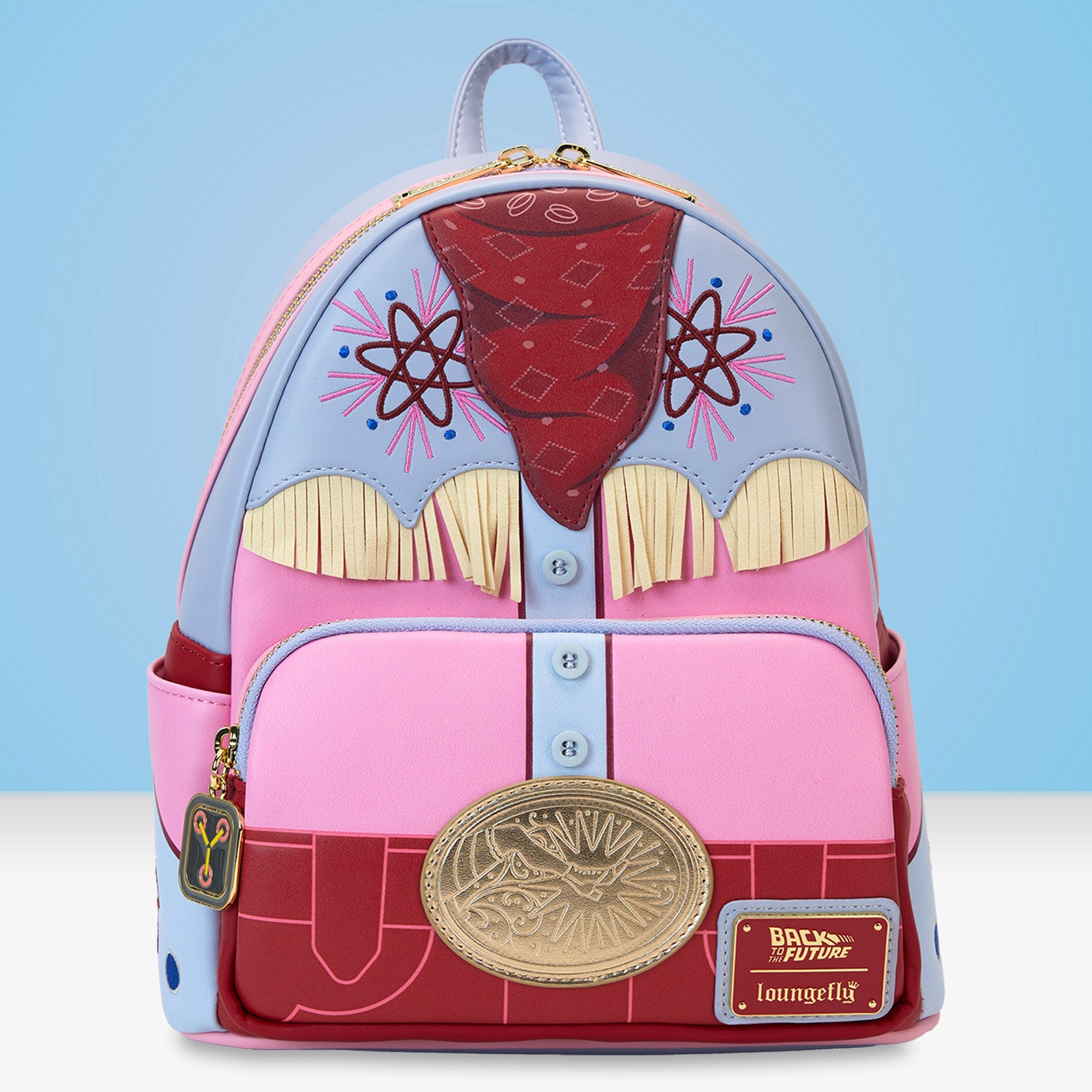 Loungefly x Universal Back to the Future 40th Anniversary Mini Backpack - GeekCore
