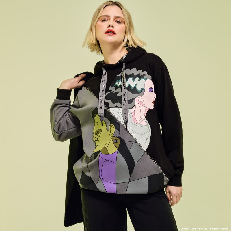 Loungefly x Universal Bride of Frankenstein Unisex Hoodie - GeekCore