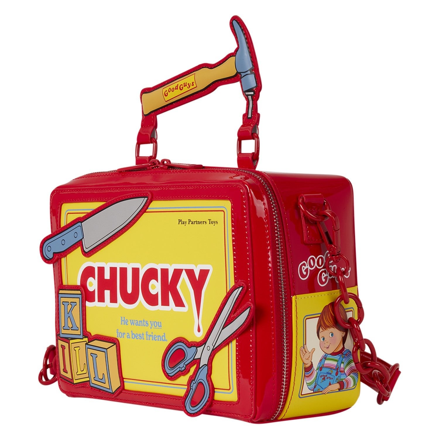 Loungefly x Universal Chucky Crossbody Bag - GeekCore