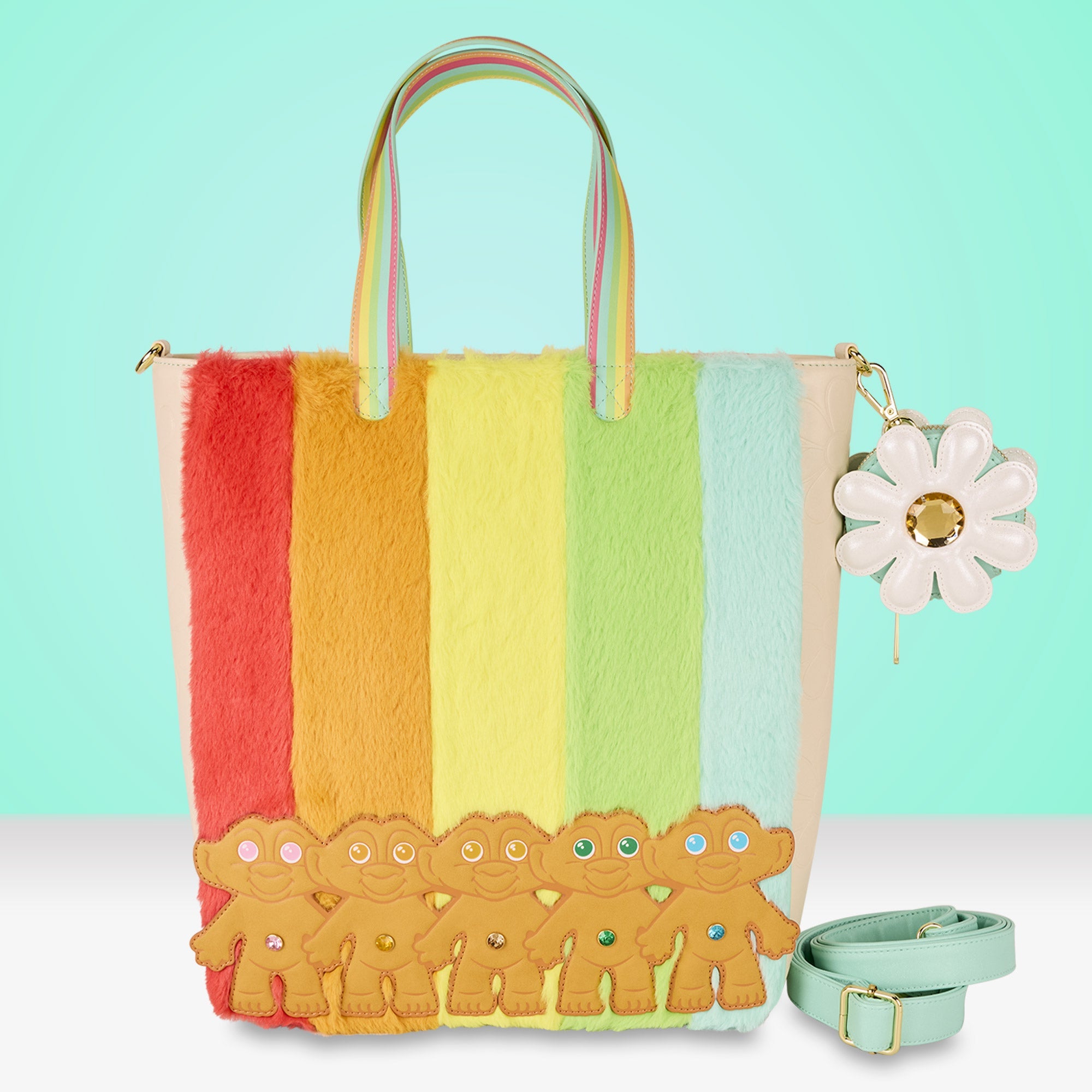 Loungefly x Universal Classic Trolls Tote Bag - GeekCore