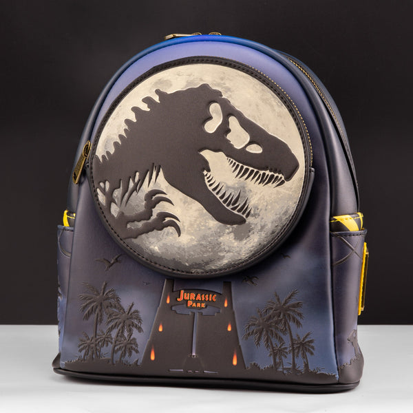 funko pop by loungefly jurassic park mini backpack Loungefly x Universal Jurassic Park Dino Moon Mini Backpack – GeekCore