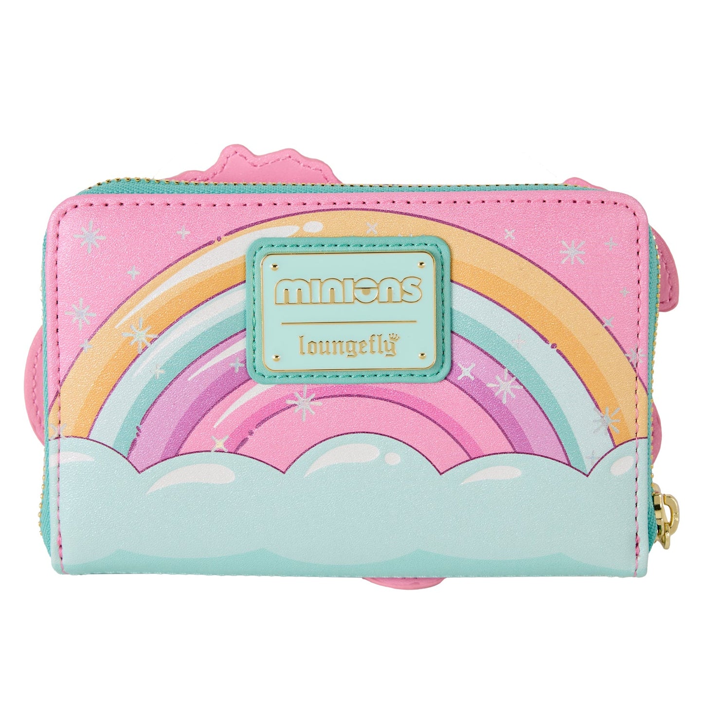 Loungefly x Universal Minions Fluffy The Unicorn Zip Around Wallet - GeekCore