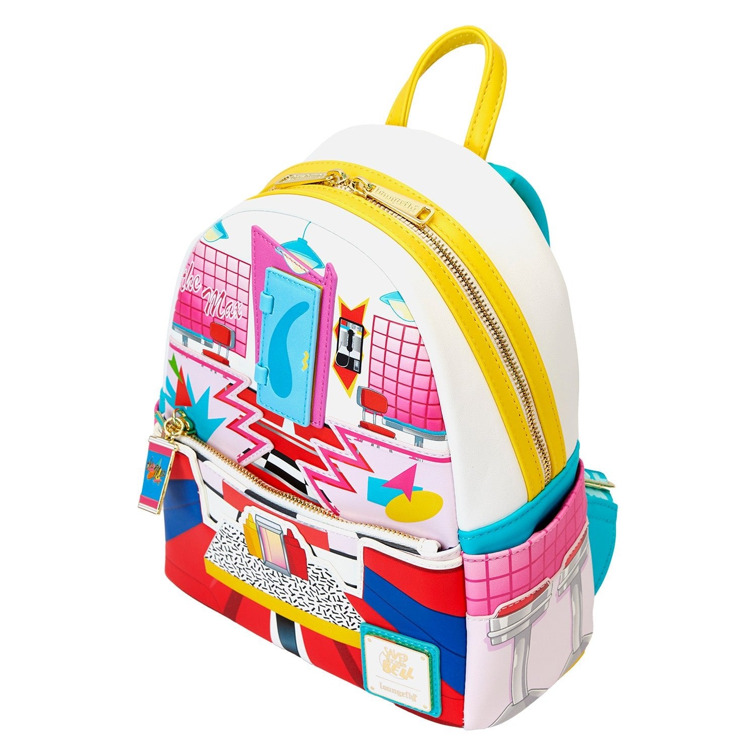 Loungefly x Universal Saved by the Bell The Max Mini Backpack - GeekCore