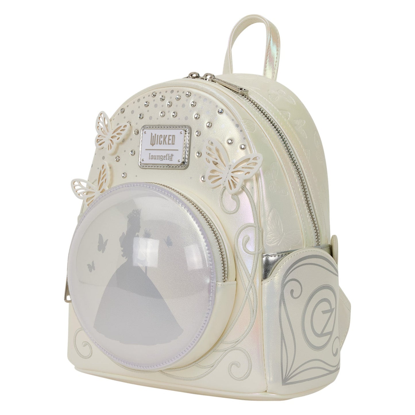Loungefly x Universal Wicked: Part Two Glinda Bubble Mini Backpack - GeekCore