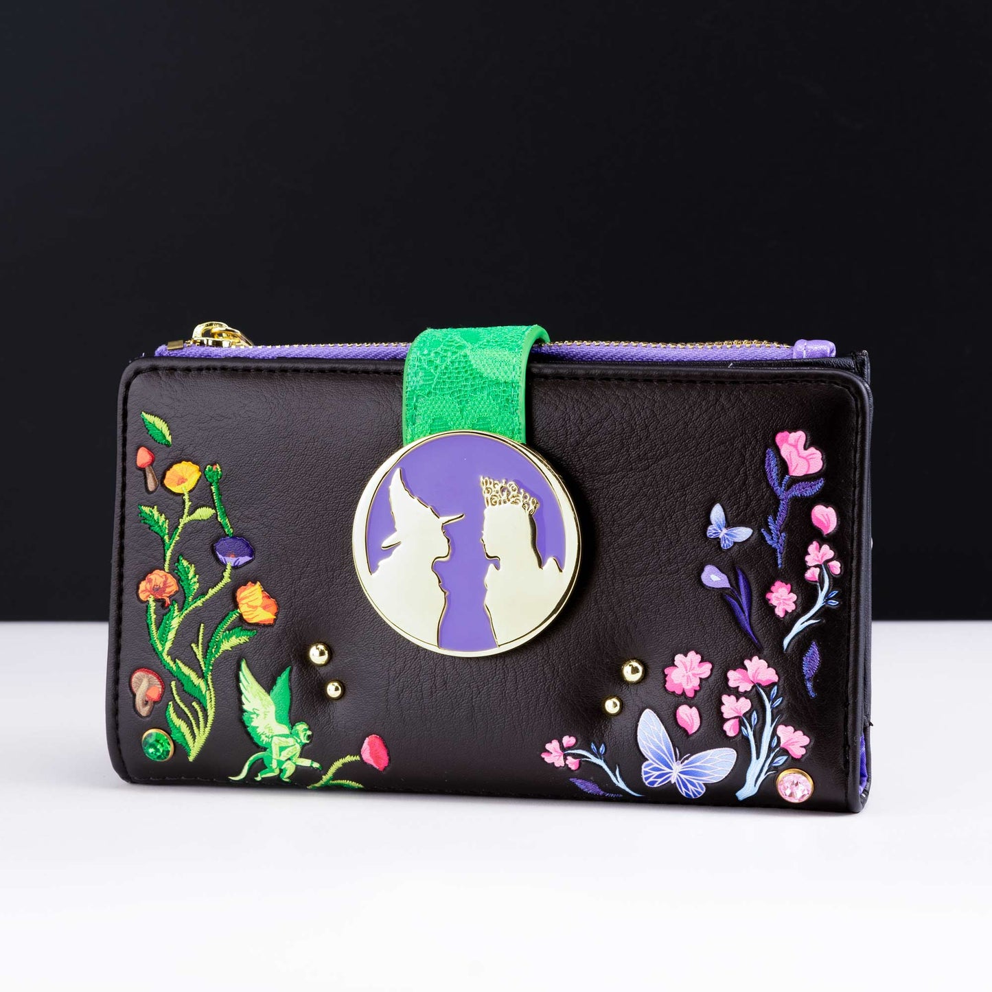 Loungefly x Wicked Floral & Lace Wallet - GeekCore