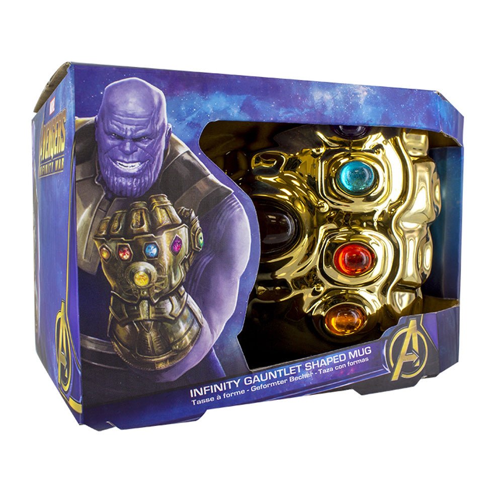 Marvel Avengers Thanos Infinity Gauntlet Shaped Mug - GeekCore