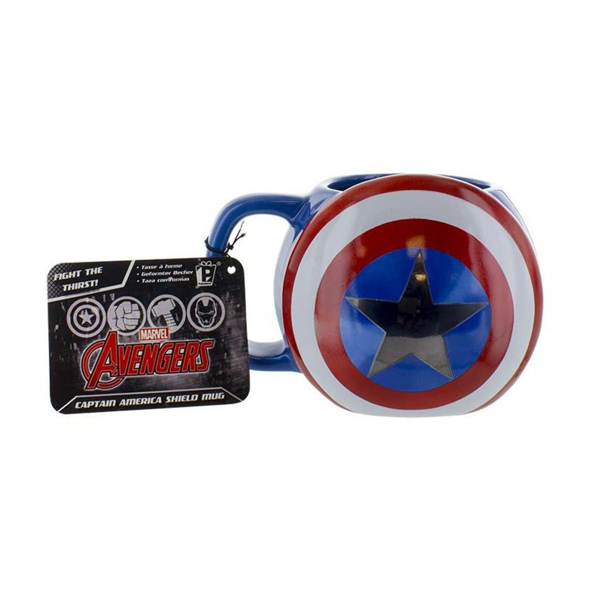 Marvel Captain America 3D Shield Mug - GeekCore