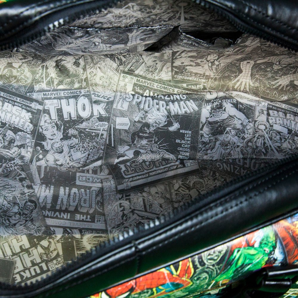 Marvel Comic Strip Weekend Bag - GeekCore