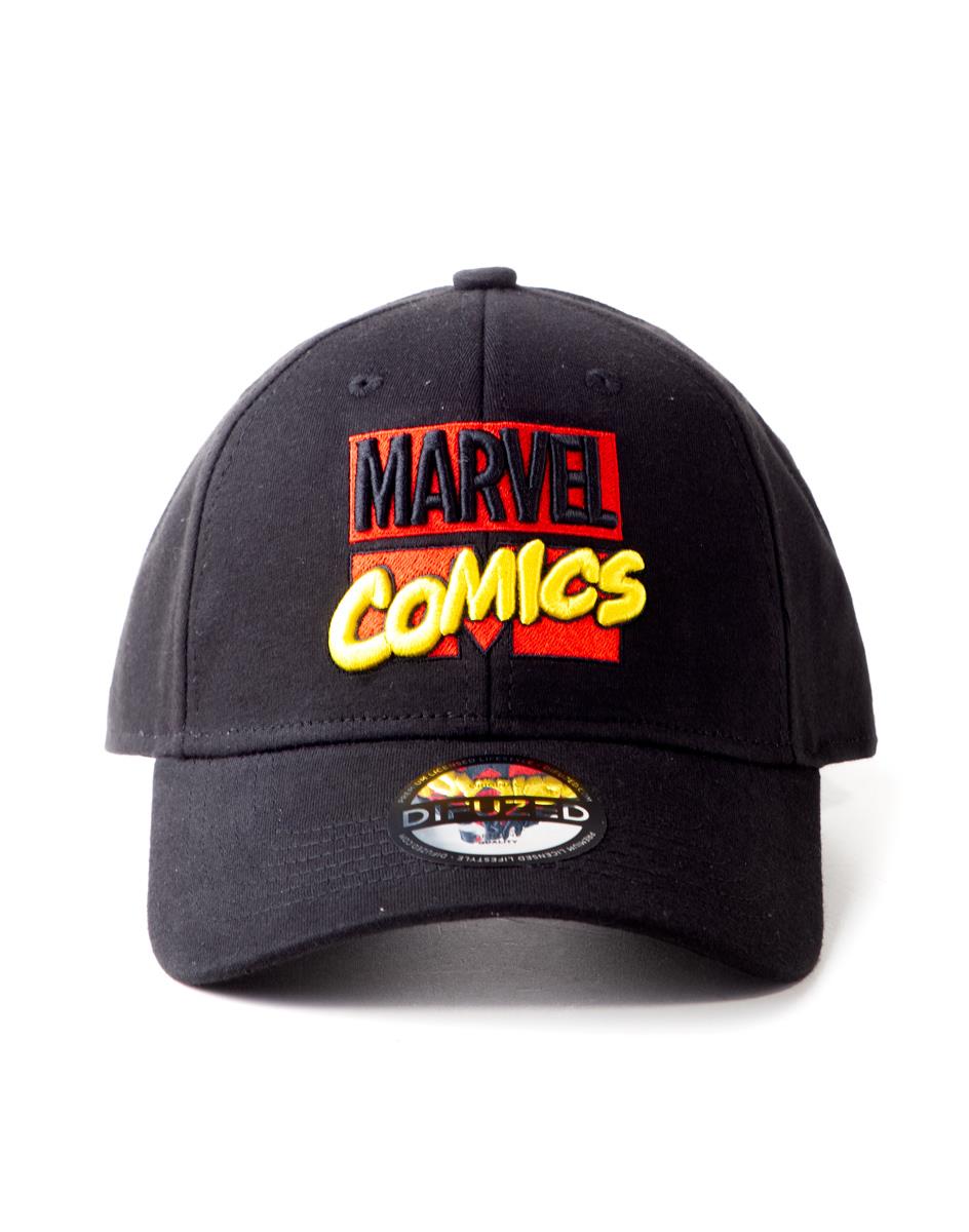 Marvel Comics Logo Cap - GeekCore
