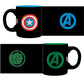Marvel Espresso Mug Set - Captain America & Hulk - GeekCore