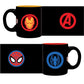 Marvel Espresso Mug Set - Iron Man & Spider - Man - GeekCore