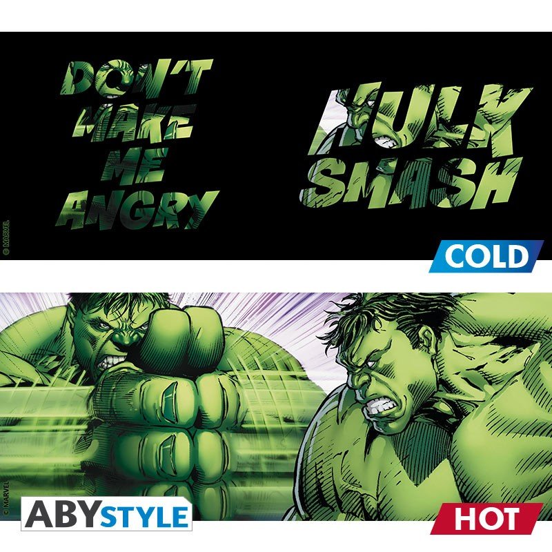 Marvel Incredible Hulk Heat Changing Mug - GeekCore