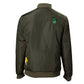 Marvel Men's Olive Bomber Jacket with Patches - GeekCore